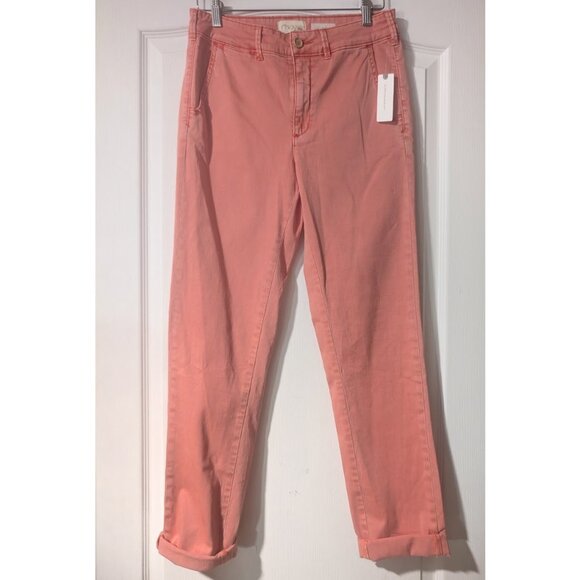Chino by Anthropologie | Relaxed Chino In Salmon - Picture 2 of 11